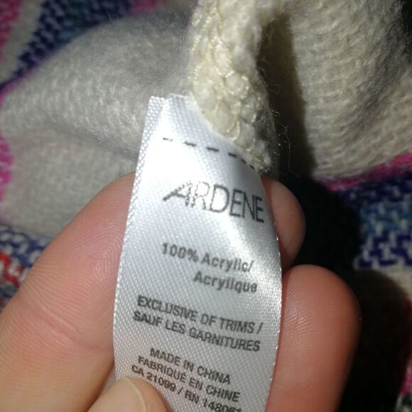 Pink Blue & White Plaid Oversized Fringed Infinity Scarf NWOT - Picture 7 of 8